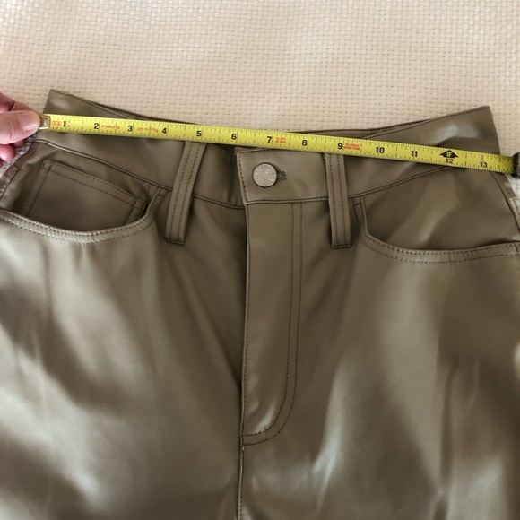 Madewell faux leather pants - Picture 4 of 6